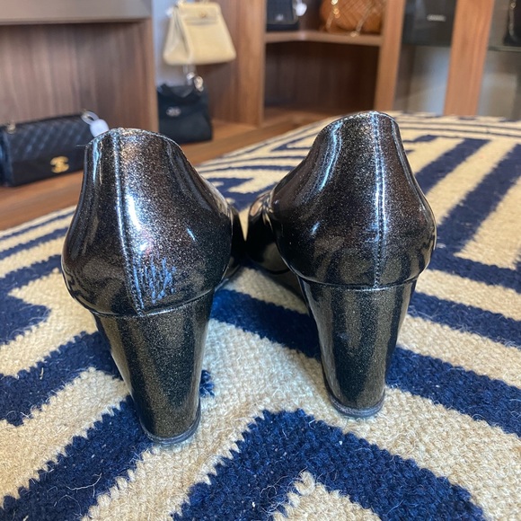 Christian Louboutin open-toed heels/wedges - Picture 3 of 5